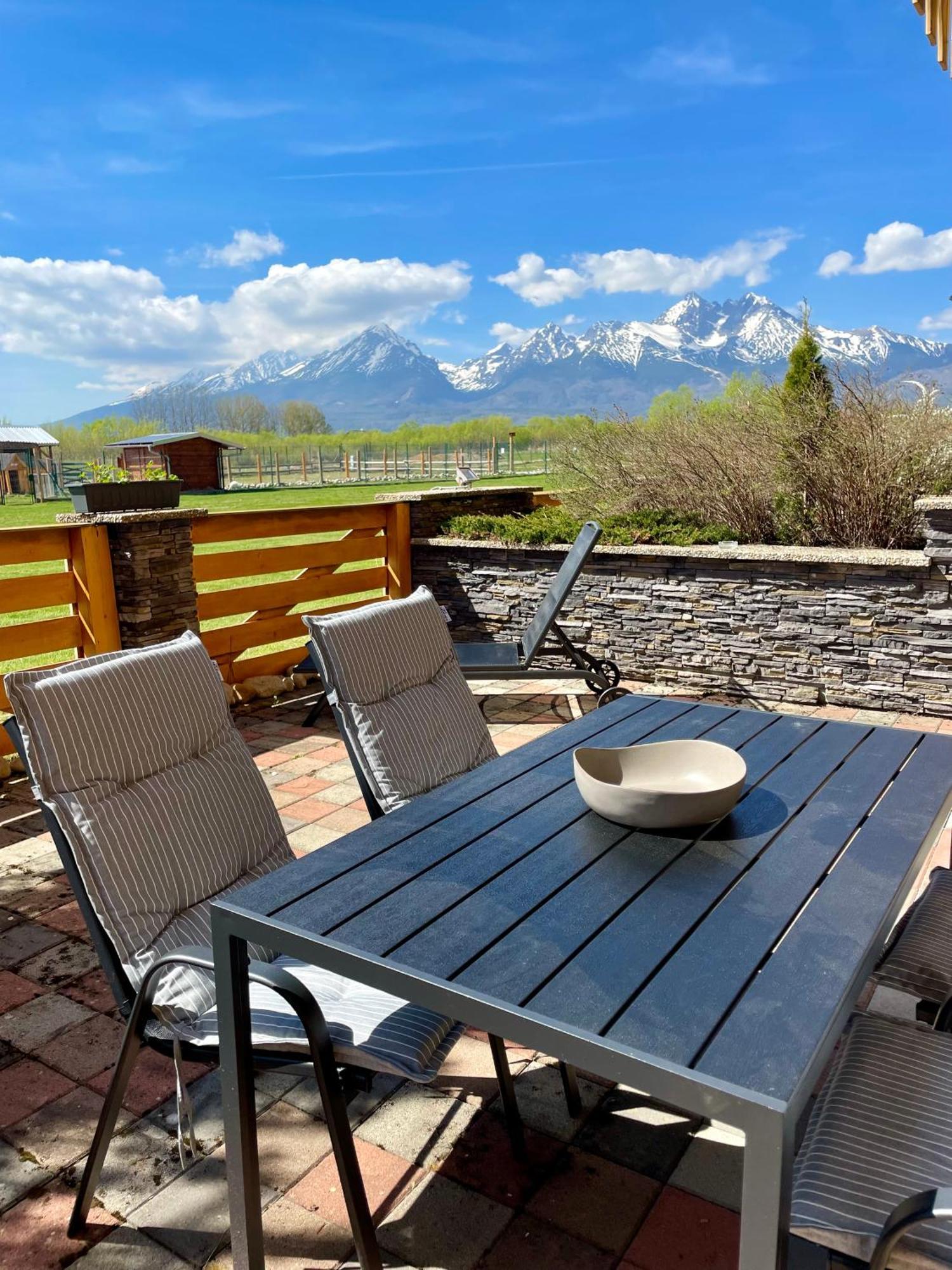 Apartment Jenny- Stunning View Of High Tatras Vel'ka Lomnica Buitenkant foto